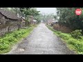 Visiting remote village and paddy farm of nepal in the rain