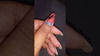 Easy safety pins nail art design at home 🏡💅 #shorts #nailart #2026