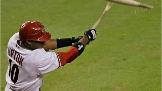 MLB: Broken Bat Bombs by Epic Baseball Highlights 124,460 views 7 years ago 3 minutes, 7 seconds