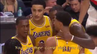 Lebron James - Your brother will come pick you up