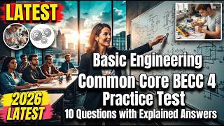 Basic Engineering Common Core BECC 4 Practice Test 10 Key Exam Questions with Full Explained Answers