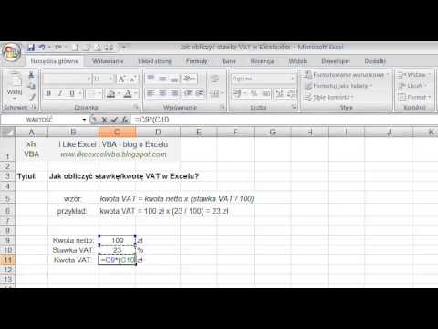 Wideo: Jak Obliczyć Kwotę W Excelu?