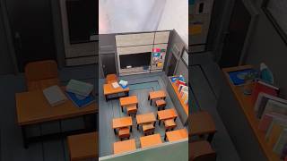 Classroom 3D model #classroom in #shorts #3d #new #diy #diycrafts # #handmaking #1million #support