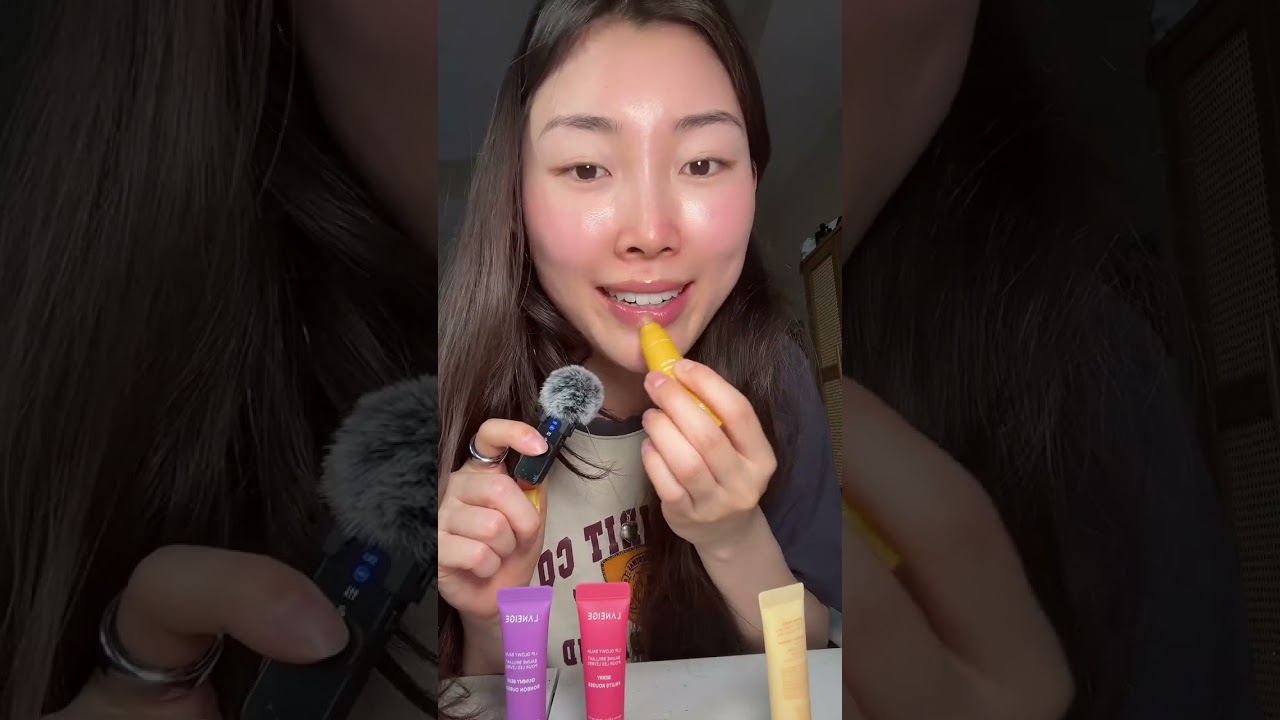 Тестирую все новые бальзамы для губ Laneiges! 🪽🎀 