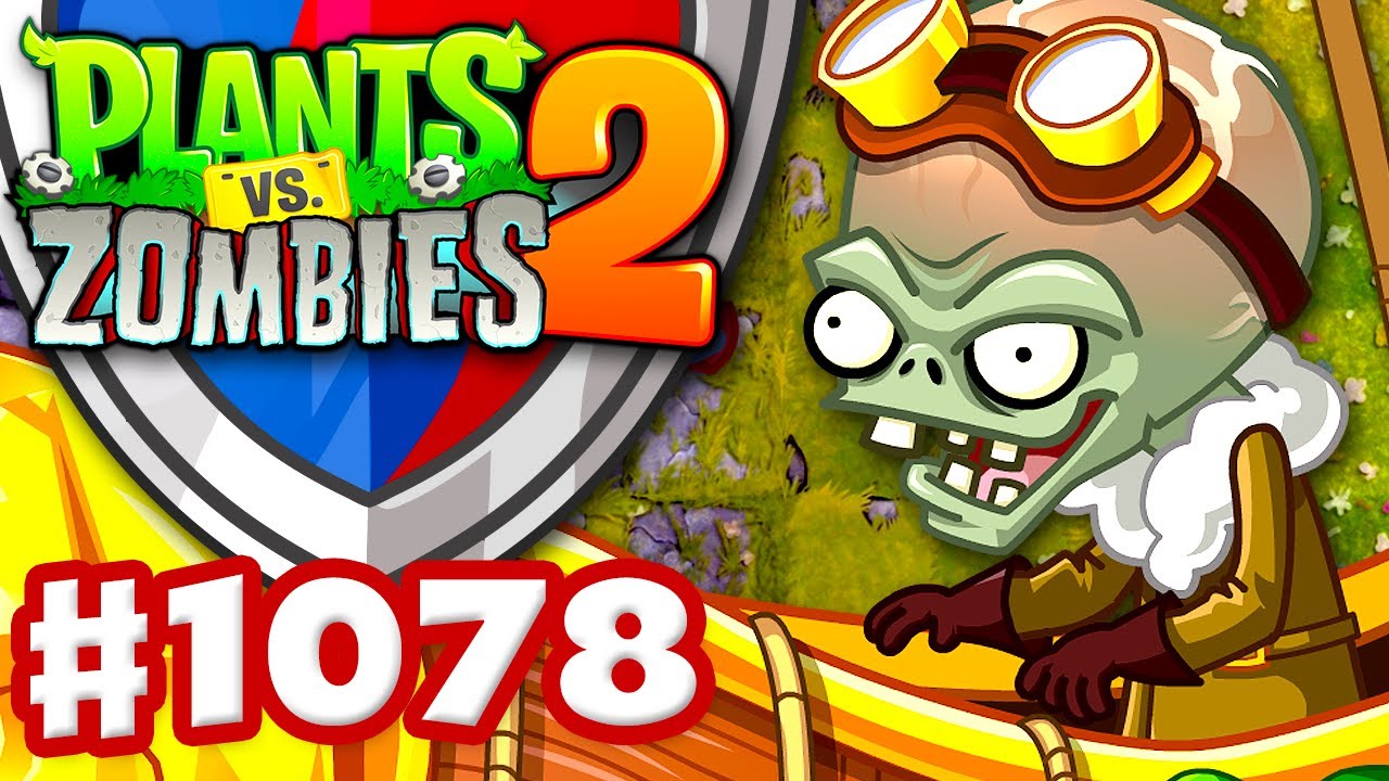 Arena with Zombot Aerostatic Gondola! - Plants vs. Zombies 2
