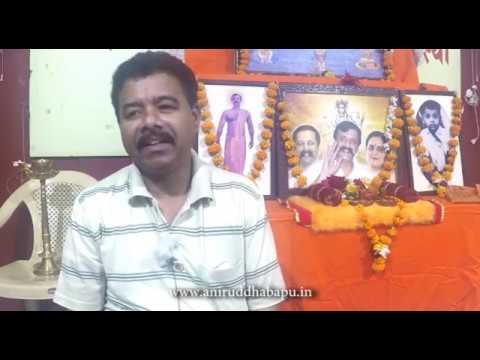 Narration of personal experience by Vallabh Deshpande 3 in Marathi Aniruddha Bapu