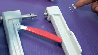 How to Apply Pearls using the Pearl Setting Machine