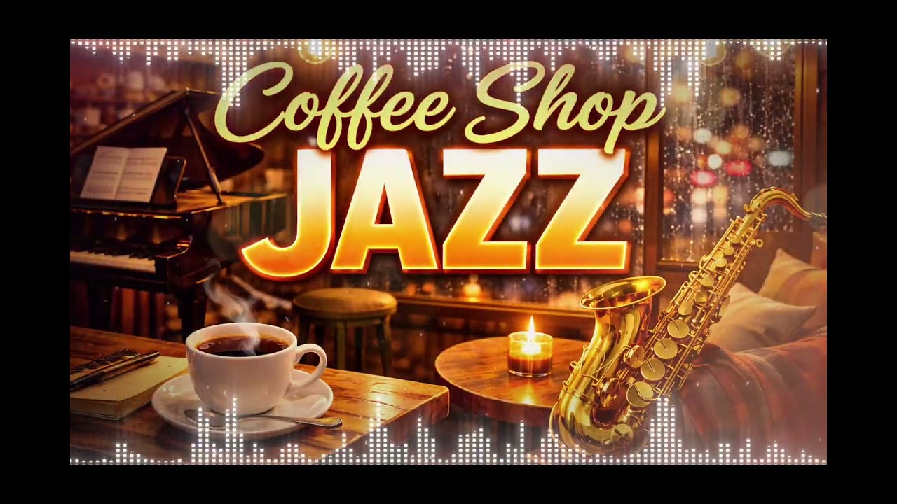 Relaxing Jazz Music ☕ Smooth Jazz Cafe Ambience for Study, Work & Relax