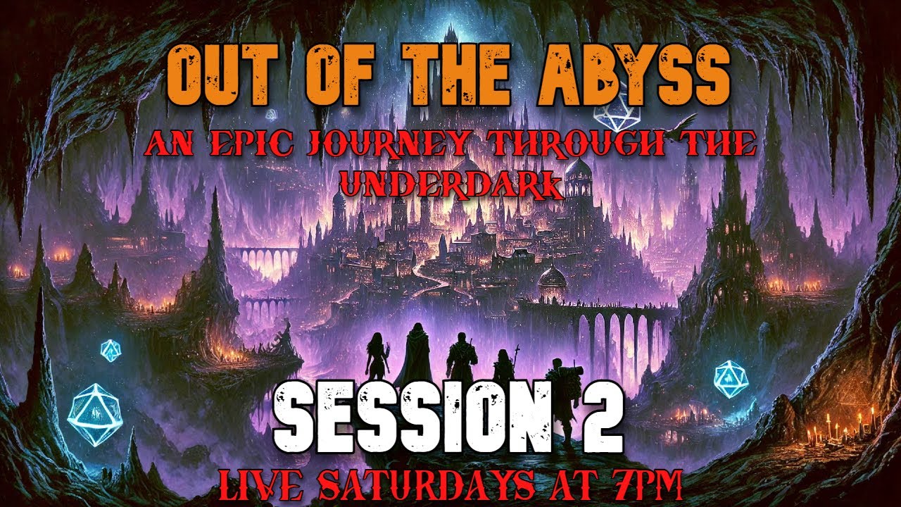 Out of the Abyss: Campaign 1 Episode 2 | Escape from Velkynelve