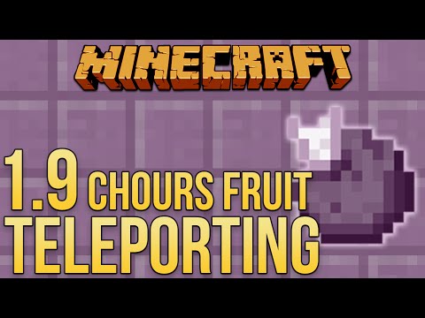 Minecraft 1 9 Chorus Fruit Teleporting Minecraft Myth Busting 89 Youtube