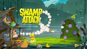 Swamp Attack 5 MIN! (Android,iOS) Gameplay Walkthrough Part-7||Lv-13