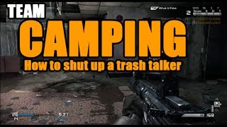Call of Duty Ghosts:  Shutting Up another Trash Talker Part 2