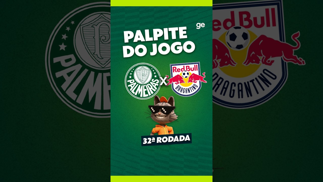 PALMEIRAS OU BRAGANTINO: QUEM É O FAVORITO? | #shorts | Gato Mestre | ge.globo