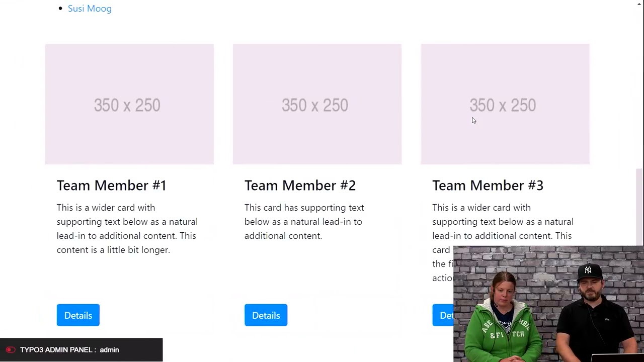 TYPO3 Tutorial in ICT INNOVATIONS