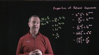 Simplifying Expressions with Rational Exponents