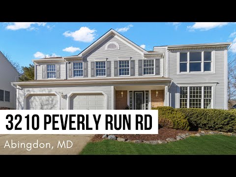 3210 Peverly Run Rd, Abingdon, MD home video tour