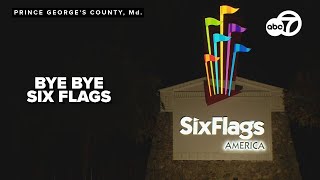 Amusement Park Lovers Bid Farewell To Six Flags America In Bowie Maryland
