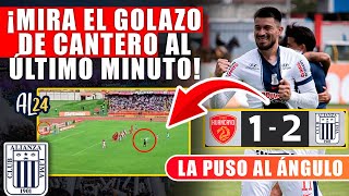 Cantero Anota Azo Al Último Minuto Y Alianza Lima Gana 2 A 1 Sport Huancayo La Clavó Al Ángulo