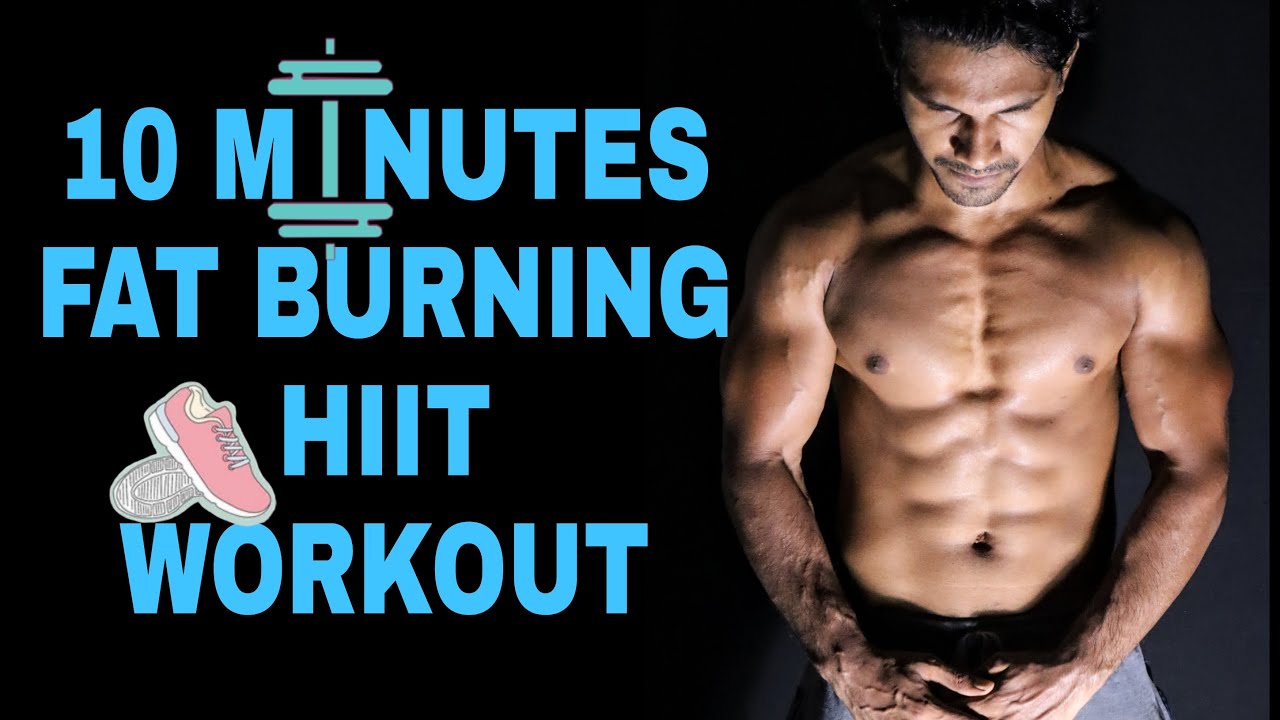 10 Minute Fat Burning Home Workout (No Equipment) BEGINNERS HIT
