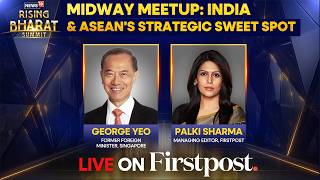 Rising Bharat Summit 2026 LIVE: Former Singapore FM George Yeo in Conversation with Palki Sharma