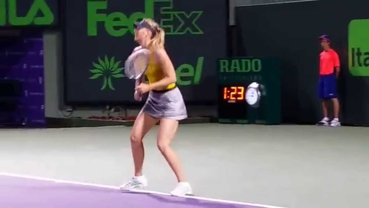 Maria Sharapova The Sexy Grunting tennis player! YouTube
