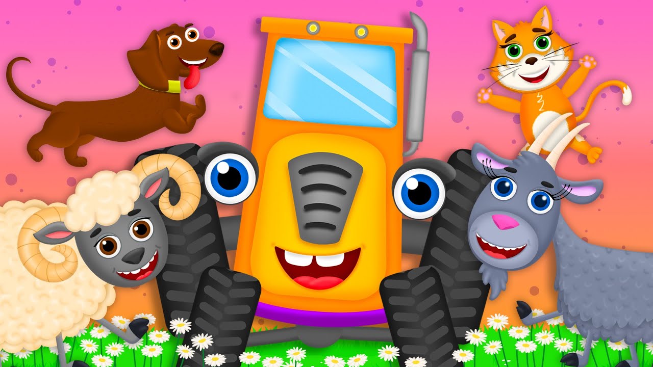 Traktor Tralalaktor veze zvířátka – Dětské Písně – SBÍRKA – S Láskou k Dětem
