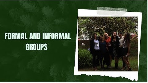 Group Dynamics | Formal and Informal Groups | Part I | UGC NET JRF