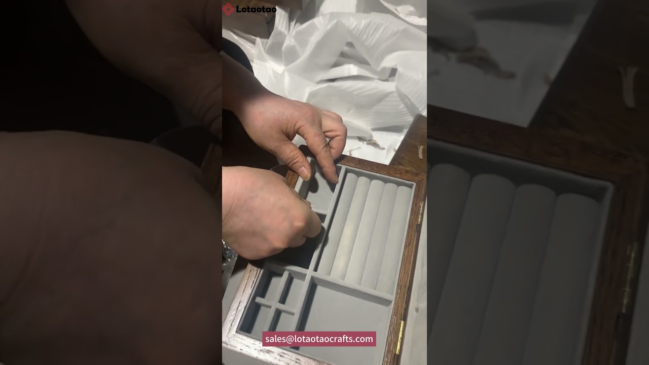 Handcrafted Walnut Jewelry Box