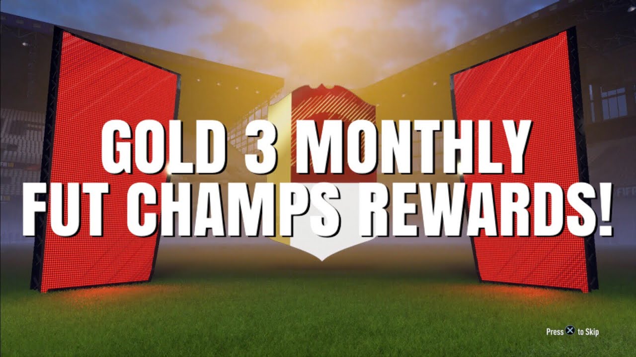 GOLD 3 MONTHLY WEEKEND LEAGUE FUT CHAMPS REWARDS | TOTW PACK | FIFA 18 ULTIMATE TEAM