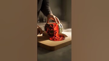 Which Fruit Is Most Satisfying as Lava? Slicing Watermelon & Kiwi Macro ASMR #fruit #asmr #macro #la