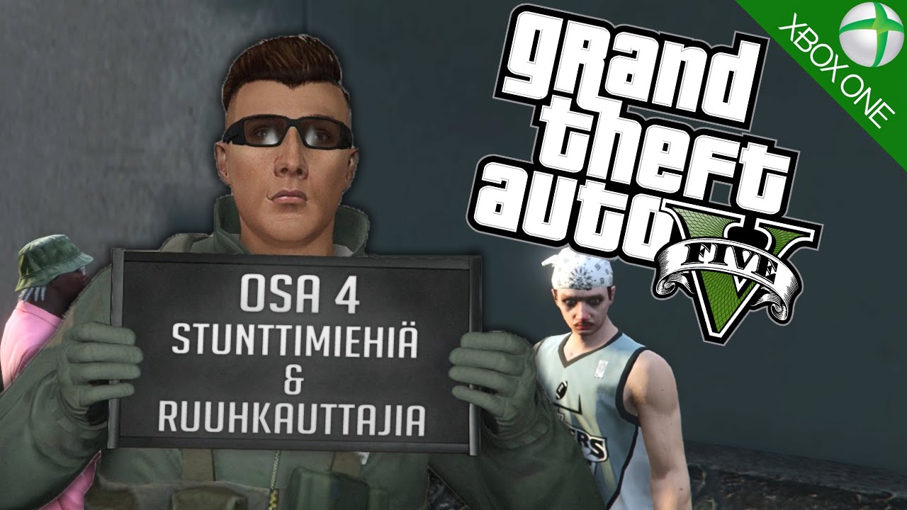 GTA V Häröilyä - Stunttimiehiä & Ruuhkauttajia