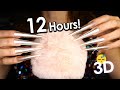 ASMR 12 Hours of Pure Head Massage 😴 4k (No Talking)