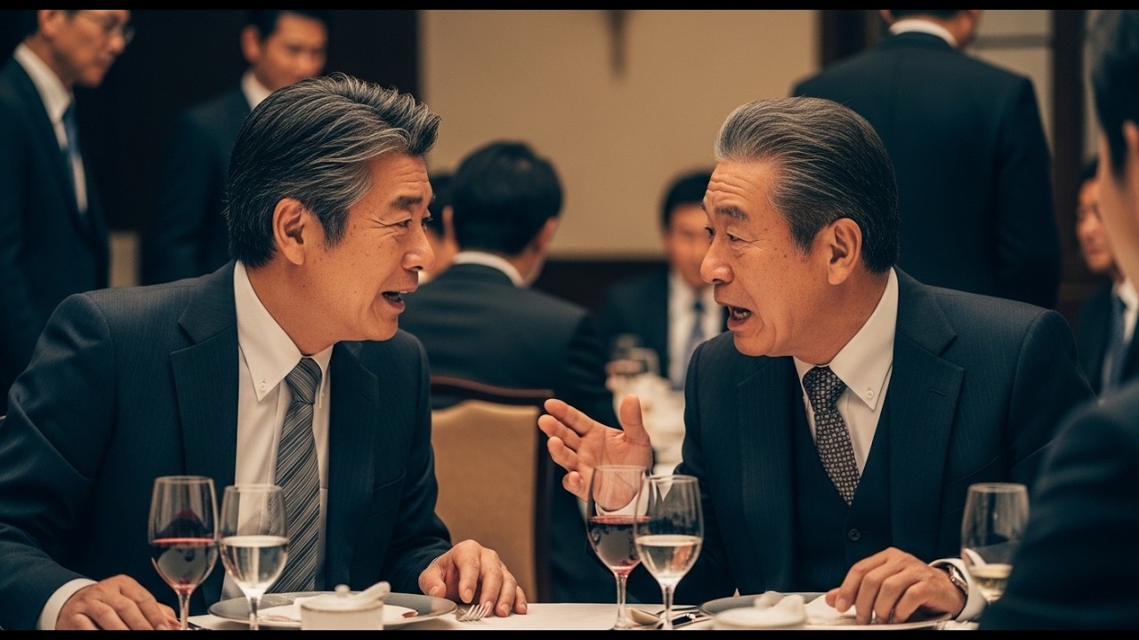 同窓会で同級生の成功組に馬鹿にされるタクシー運転手。だが、中東でのビジネス交渉の話題になると、普段ハンドルを握るだけの彼が突然アラビア語を話し出し…