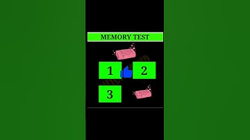 Memory Test 11 | Riddles And Puzzle For Iq Test #shorts #viral #youtubeshorts