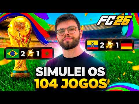 I SIMULATED EVERY WORLD CUP MATCH! WHO WAS THE CHAMPION?