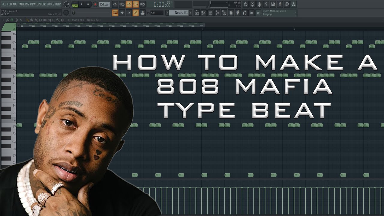 How to make a Southside 808 Mafia dark Melody type Beat in Fl Studio ...
