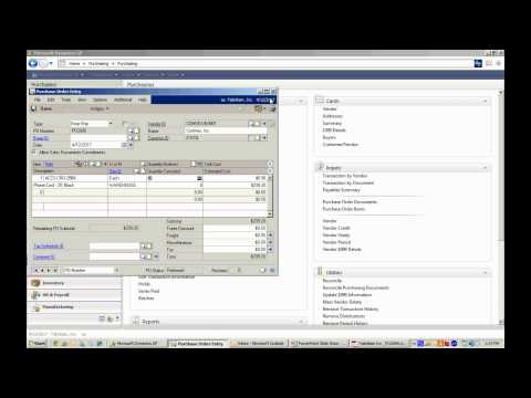 High Volume Drop Ship Processing with Dynamics GP