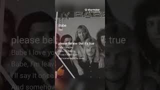 Winniemom & Poppagrape "Babe" on Starmaker. #audiocovers #covers #duet #karaoke #starmaker screenshot 4