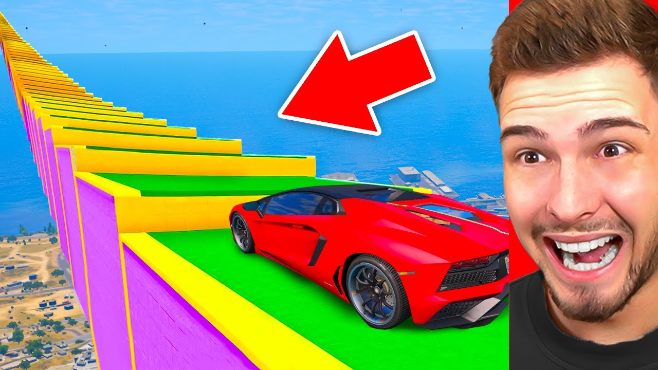 KANN MAN DIE KOMPLETTE TREPPE SCHAFFEN?! (GTA 5)