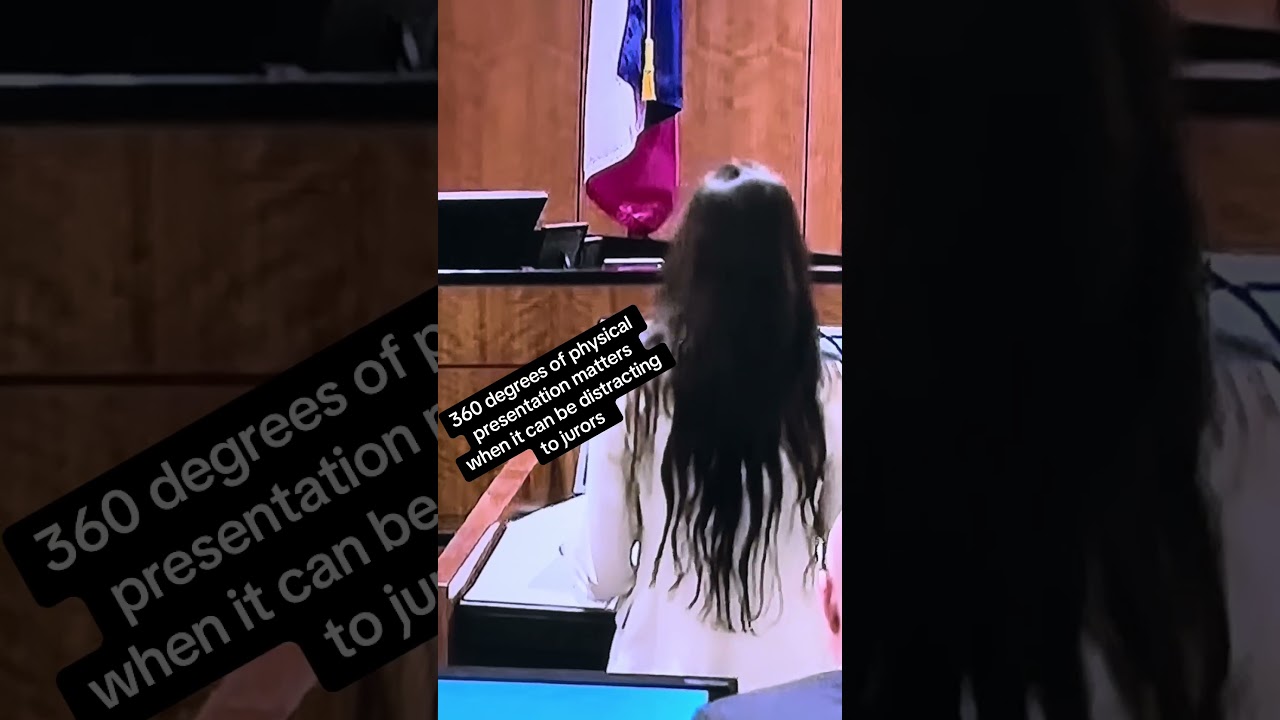 Reminder - Physical appearance can be distracting in court #charliekirk #tylerrobinson thumbnail