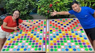 Puzzle sorting ball game challenging game board screenshot 2