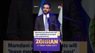 Mamdani says Democrats will 'leave mediocrity in our past' after projected win