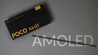 Прощаемся с IPS / Распаковка POCO X4 GT