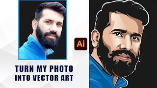 Vector Portrait Tutorial | Step-by-Step Adobe Illustrator Guide