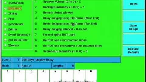 System 6   Swimming Setups Part 1