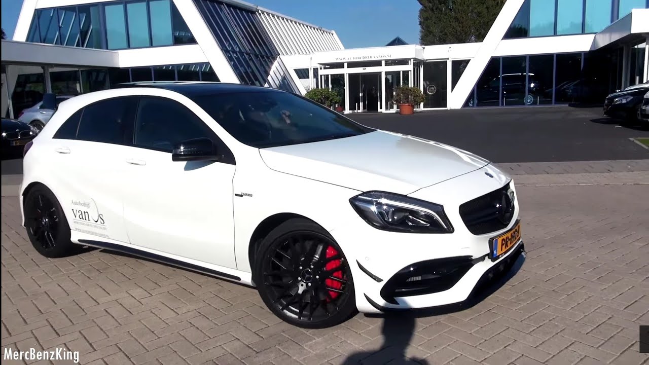 Mercedes-AMG A45 - Drive and Review 2017 BRUTAL Sound Acceleration