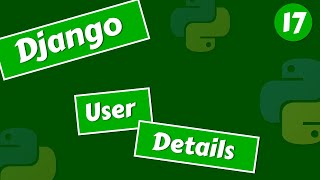 #17 Home Page access user details | Django tutorial In Hindi