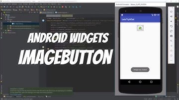 Android Widgets Part 13  - ImageButton