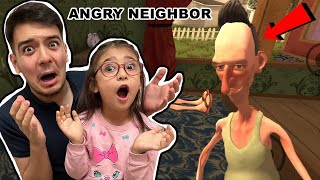 SİNİRLİ KOMŞU İLE TANIŞTIK 😱 - Angry Neighbor@AselUmut