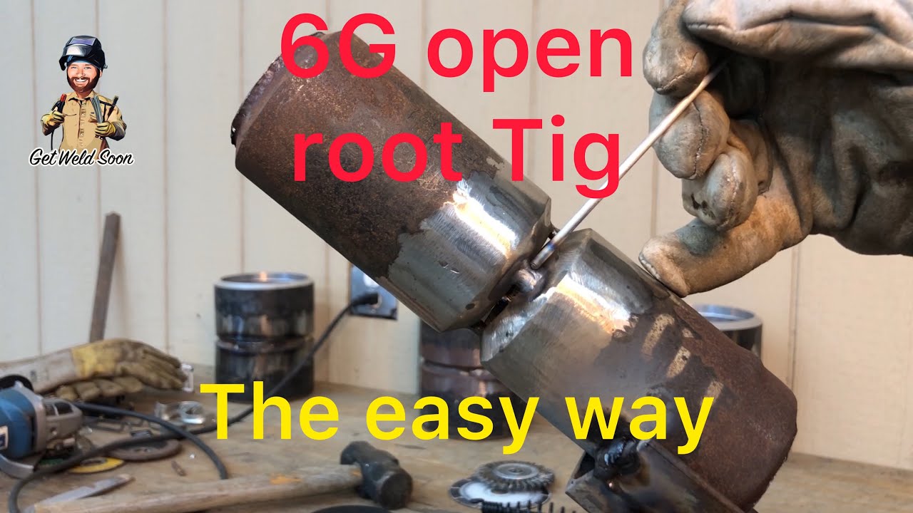 6G tube (pipe) test (tig root the easy way)how to weld pipe YouTube